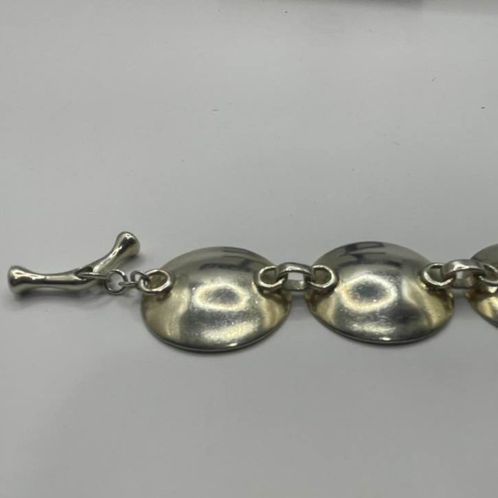 Robert Lee Morris Solid Silver Oversized Concave … - image 8